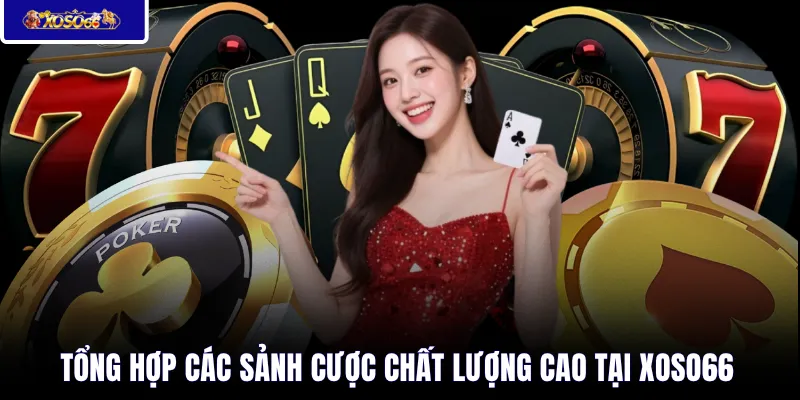 Tổng hợp các sảnh cược chất lượng cao tại XOSO66